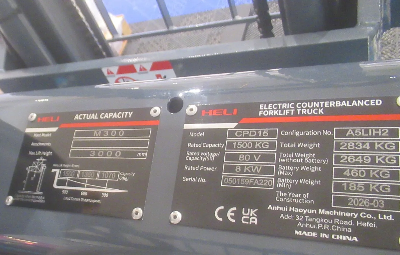 Counterbalance Forklift